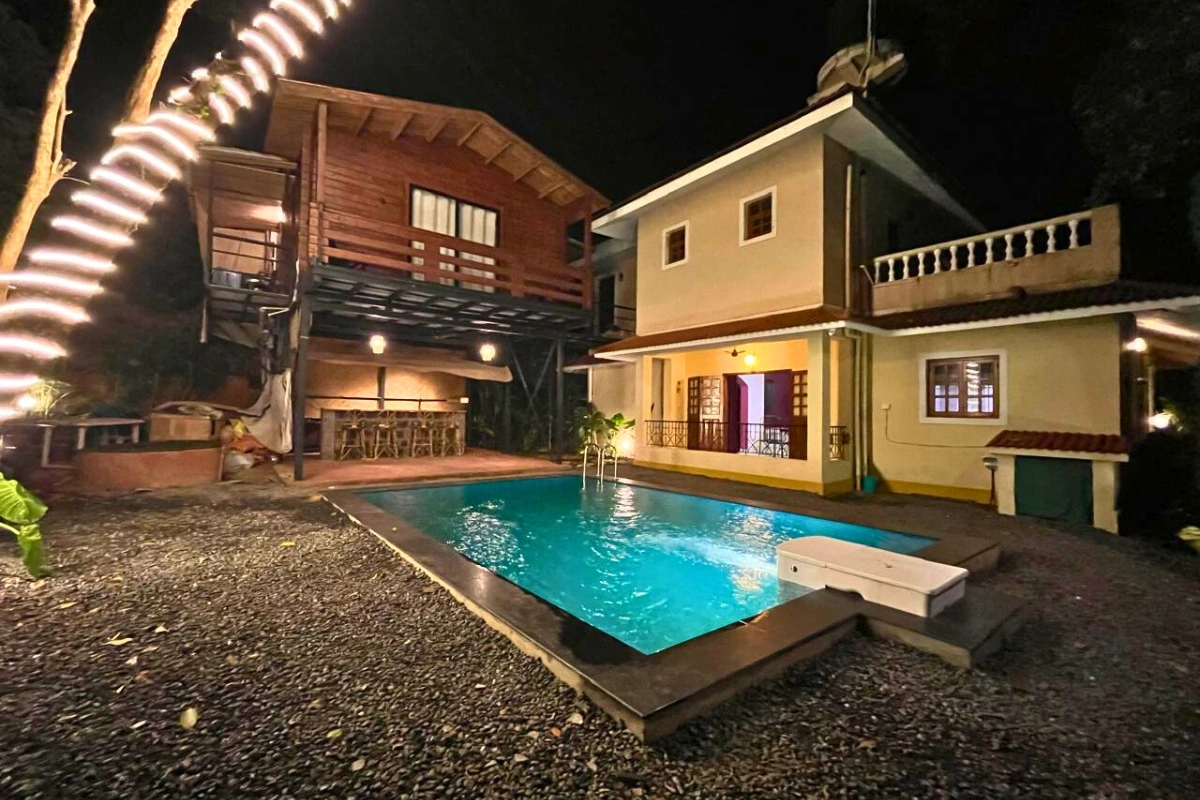 4BHK Villa with Pool in Saligao Goa